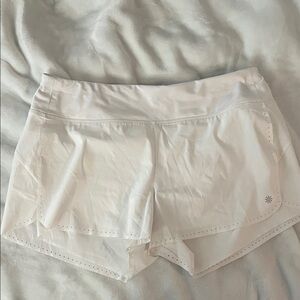 White Athleta Shorts